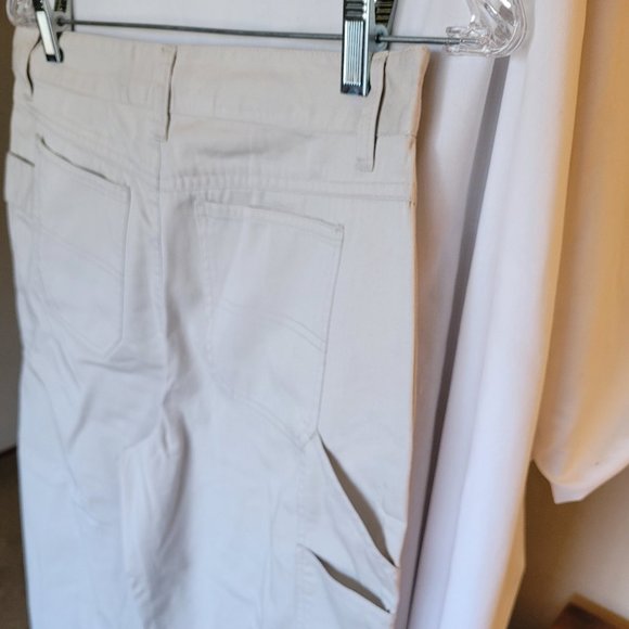 NEW Chadwick's Beige Capri Jeans Size 10 (312) - Picture 9 of 12